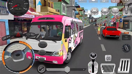 Toyota Ambulance Hiace Driving in Minibus Simulator