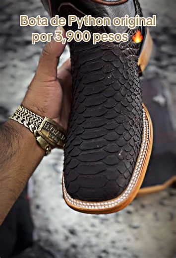 Botas Vaqueras de Python Original - El Chavalo Boots