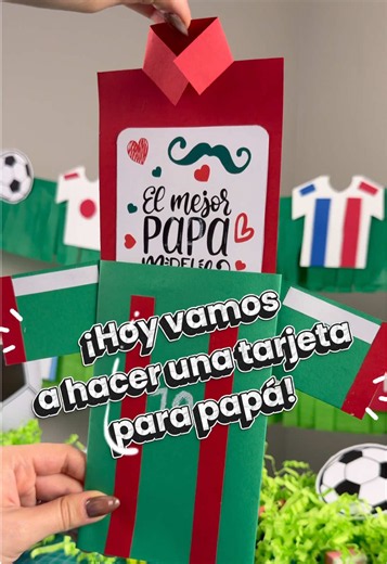 DIY Card for Father's Day: Score a Goal with Creativity!