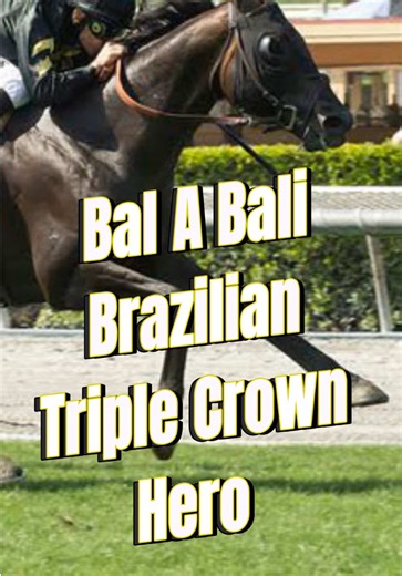 Bal A Bali the comeback of a Triple Crown winner #umamusume #horseracing #racehorse #triplecrown #balabali