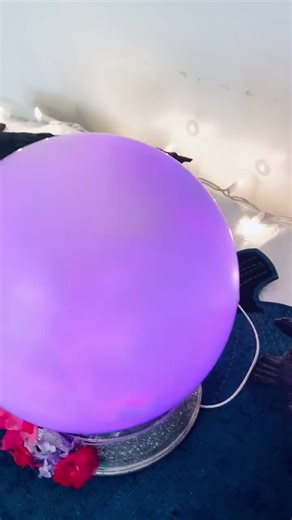 Crystal Ball Decoration With Light and Sound - Etsy