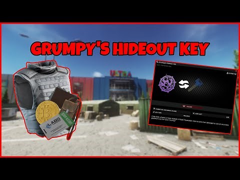 Grumpy's Hideout Key Opening! Loot Guide!