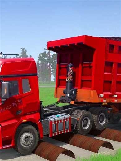 Spintires：MudRunner Truck mod Gameplay Ep595#spintires #mudrunner #simulation #drivingskills