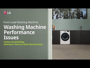 LG Washer : How to repair Washing Machine Performance Issues | LG