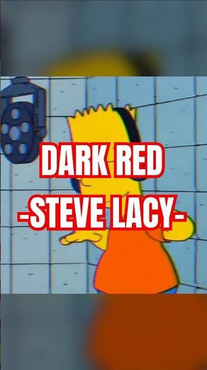 Steve Lacy - Dark Red ( slowed + reverb)