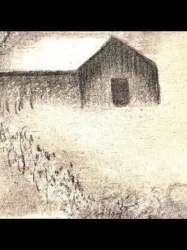 How to draw a old house,hut,barn, home?