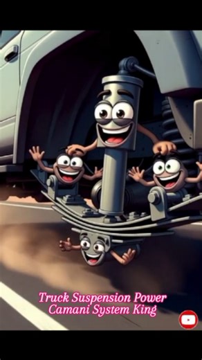 Mubarkh Ali on Instagram: "Truck Suspension System = Load aur comfort ka boss 🚛🔥 Real working animation ke saath dekho!#TruckReels #SuspensionSystem #CamaniSystem #LeafSpring #TruckLife TruckPower MechanicalReels AutoReels ReelsIndia TruckVideo"