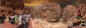 The Treasury1. Petra. Jordan 360 Panorama | 360Cities