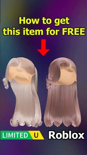 FREE UGC LIMITED - HOW TO GET UGC hair Princess Curly Half Up Half Down Brown #roblox #freeugc #ugc