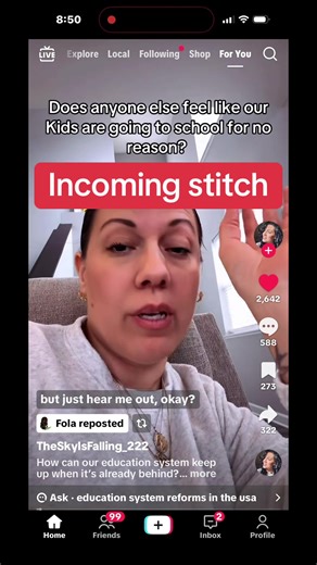 #homeschool #fyp #relateable #parents #blacktiktokcommunity | Stitch