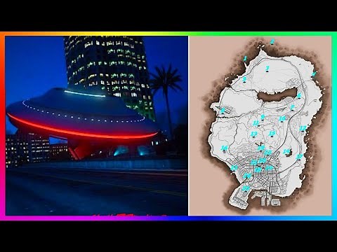 GTA 5 Online: All UFO Locations 2024 Map - Dates/Spawn Times FULLY EXPLAINED! (Halloween DLC Update)