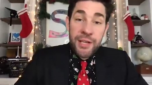 John Krasinski Hosts ‘Some Good News’ Holiday Special With Dwayne Johnson, George Clooney