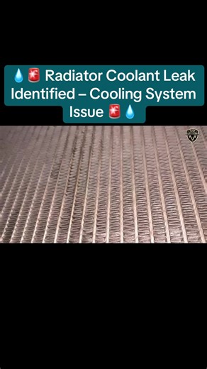 TAT Express Inc. on Instagram: "During inspection, our specialist tech found coolant leaking from the radiator. The radiator is responsible for removing heat from the engine, and any leak in this component directly affects the engine’s ability to stay at safe operating temperatures.💡 Why a radiator coolant leak is serious:The radiator holds and cools the engine’s coolant. When it leaks, coolant level drops and air enters the system, reducing heat transfer and increasing the risk of overheating.