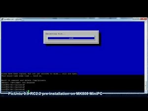 Picuntu 0.9 RC2 pre-install on MK808 Mini PC (RK3066 based)