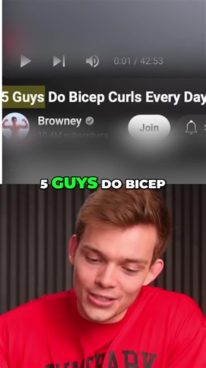 30-Day Bicep Curl Challenge with 5 Friends