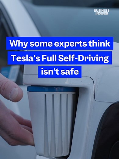 Here's why some #experts think Tesla's Full Self-Driving isn't safe. #Tesla #FSD #selfdriving #cars #luxury