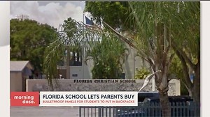 Your child's back to school supply list may include a bullet proof backpack. (From Morning Dose TV) | Dose