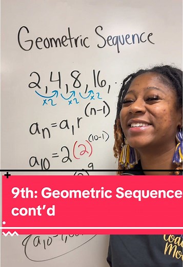 Understanding Geometric Sequences with Ms. Moore