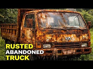 Restoring a Heavily Rusted Abandoned Truck Found in a Forgotten Field | Full Restoration