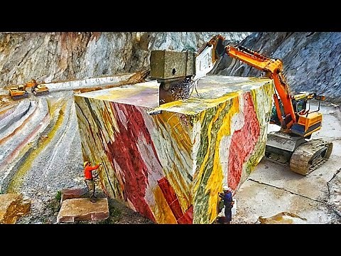 The Process of Granite Mining and Manufacturing From a Quarry Worth Millions