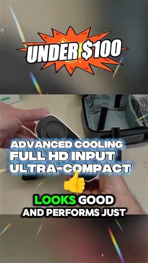 The "Pocket Cinema" (Elephas Mini) #tech #miniprojector #cinema #travelgadgets