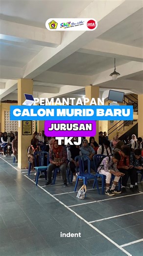 . Pemantapan Calon Siswa TKJ SMPB SMK PGRI 1 Ngawi tahun 2026/2027 18 Januari 2026 ----------------------------------- ----------------------------------- Konsentrasi Keahlian (jurusan): 1. DPIB (Desain Pemodelan & Informasi Bangunan) 2. TITL (Teknik Instalasi Tenaga Listrik) 3. TPm (Teknik Pemesinan) 4. TKR (Teknik Kendaraan Ringan - Mobil) 5. TSM (Teknik Sepeda Motor) 6. TKJ (Teknik Komputer & Jaringan) 7. DKV (Desain Komunikasi Visual) 8. Ph (Perhotelan) ----------------------------------- #G
