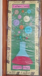 🌈 Easy DIY Whiteboard Borders & Science Bulletin Board Decoration ideas 🎨