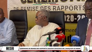 4.2K views · 74 reactions | Cérémonie de remise des rapports 2020/2021/2022/2023 de L'ANAQ-SUP au MESRI : Extrait du discours du ministre, Dr El Hadji Abdourahmane DIOUF. #mesri #ANAQSUP #rapport #jubjubaljubbanti | Ministère de l'Enseignement supérieur, de la Recherche et de l'Innovation | Facebook