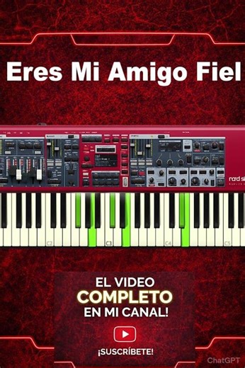 Cómo tocar Eres Mi Amigo Fiel – Coalo Zamorano | Tutorial de Piano Fácil Paso a Paso