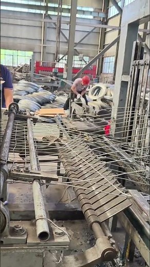 Behind the Scenes of an Industrial Wire Weaving Machine