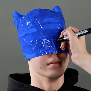 39K views · 118 reactions | Crafting a DIY Batman helmet for true fans! | 5-Minute MAGIC | Facebook