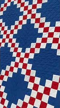 Triple Irish Chain from Feathered Farm Quilts