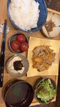 【ほぼ調理しない晩ご飯】#晩御飯 #ズボラ飯 #レシピ #和食 #疲れた