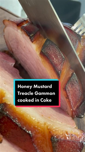 Delicious Honey Mustard Treacle Gammon Slow Cooked in Coke Recipe