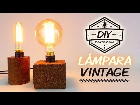 DIY LÁMPARA VINTAGE 💡