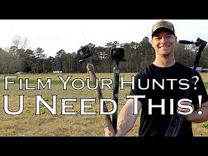 How to make a HOMEMADE MONOPOD! Don’t Miss this if you FILM YOUR HUNTS! Perfect for TURKEY HUNTING!