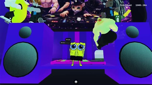 SpongeBob's Epic Rave Experience in Roblox