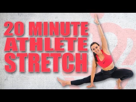 20 Minute STRETCH FOR ATHLETES with Sydney Cummings