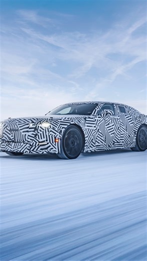 CAR tests Jaguar’s all-electric four-door GT prototype, the Type 00, in Arjeplog,northern Sweden. With around 1000bhp and a 476-mile WLTP range target, it signals a bold new direction for the brand. Ben Barry gets behind the wheel - and while many questions remain, it’s unlike any saloon he’s ever sat in👀 🔗Link in bio for full YouTube video! #jaguar #jaguartype00 #carmagazine #carreview | CAR Magazine