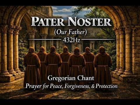 Gregorian Chant – Pater Noster (Our Father) 432Hz | Prayer for Peace, Forgiveness, & Protection