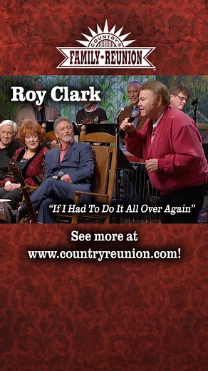 Roy Clark - If I Had To Do It All Over Again. FULL VIDEOS at https://youtube.com/Country's Family Reunion #music #heehaw #royclark #love #guitar #countrymusic #sweet | Country's Family Reunion