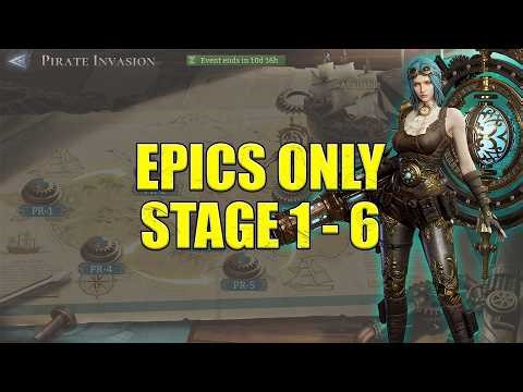 Full Walkthrough | Pirate Invasion Stage 1 - 6 [Watcher Of Realms]