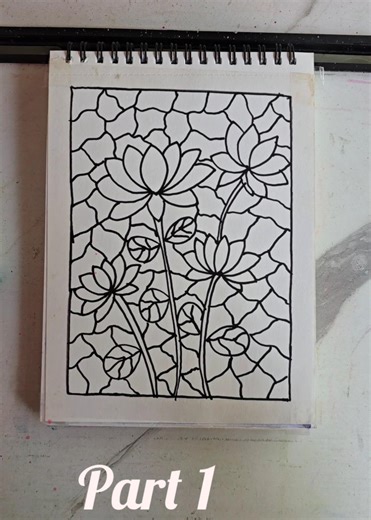 Easy abstract art using markers, Part 1 #art