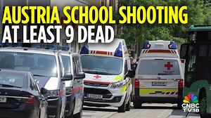 24K views · 80 reactions | A tragic school shooting in Graz, Austria, has left at least nine people dead and several others injured. The suspected student perpetrator is reported to have taken his own life at the scene. Authorities are continuing their investigation in the city of Graz #Graz #Austria #SchoolShooting #BreakingNews #Tragedy #Safety #Students #Teachers #Community #EuropeanNews #GunViolence #MentalHealth #PrayForGraz #StopGunViolence #SchoolSafety | CNBC-TV18 | Facebook