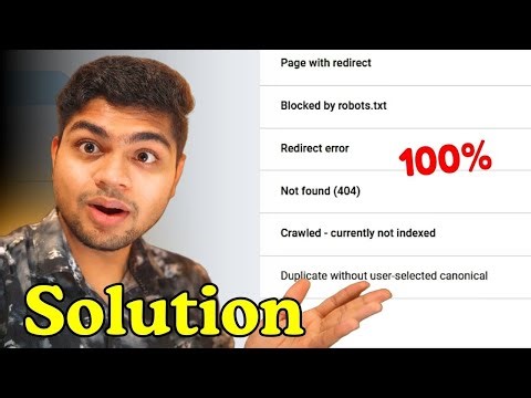 Blogger Search Console All Errors Solution – Complete Guide in One Video