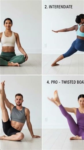 Boat Pose Variations | Beginner to Advanced Core Strength Yoga