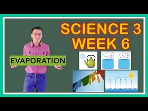 SCIENCE 3 -QUARTER1 WEEK 6 - ANG PROSESONG EVAPORATION