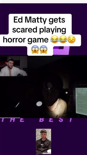 The scream 😆😆 @Ed Matty #edmatthews #live #fyp #scarygame #kick