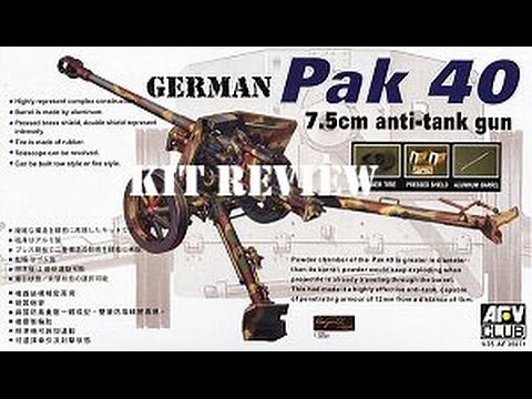 Kit Review: AFV Club Pak 40 7.5cm Anti-Tank Gun