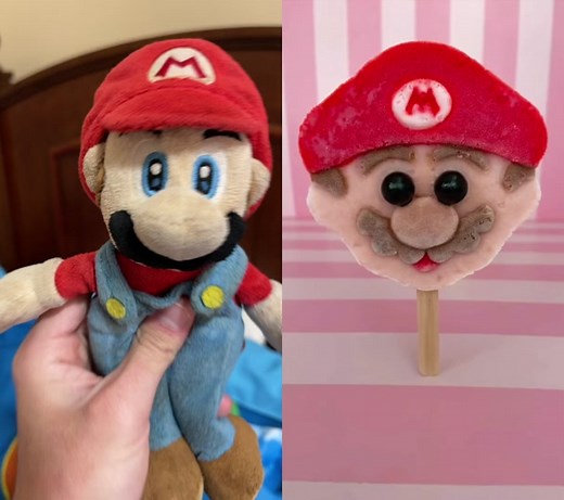 Mario Popsicle Melting Reaction Video